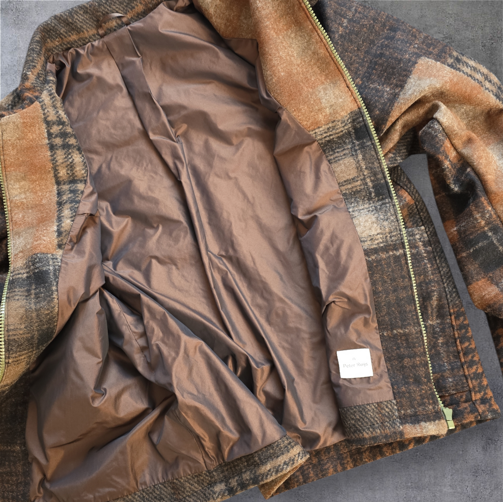 Woolen jacket.