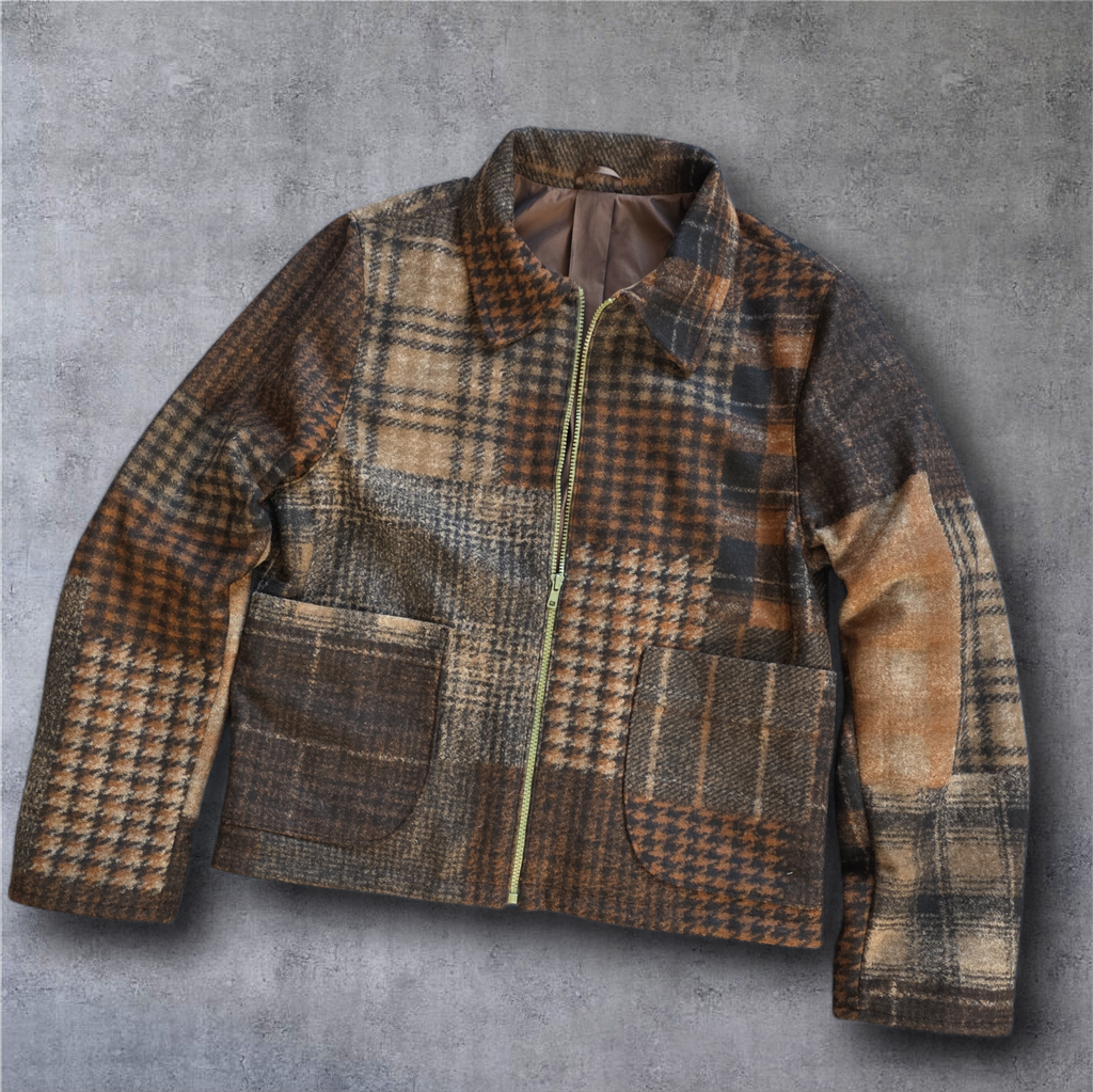 Woolen jacket.