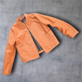 Water-repellent waxed cotton jacket.
